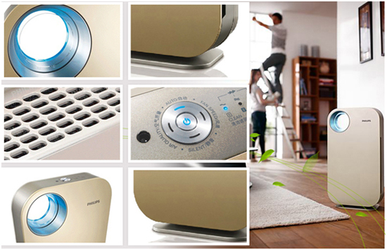 飛利浦(Philips) AC4076 空氣凈化器 (香檳色)